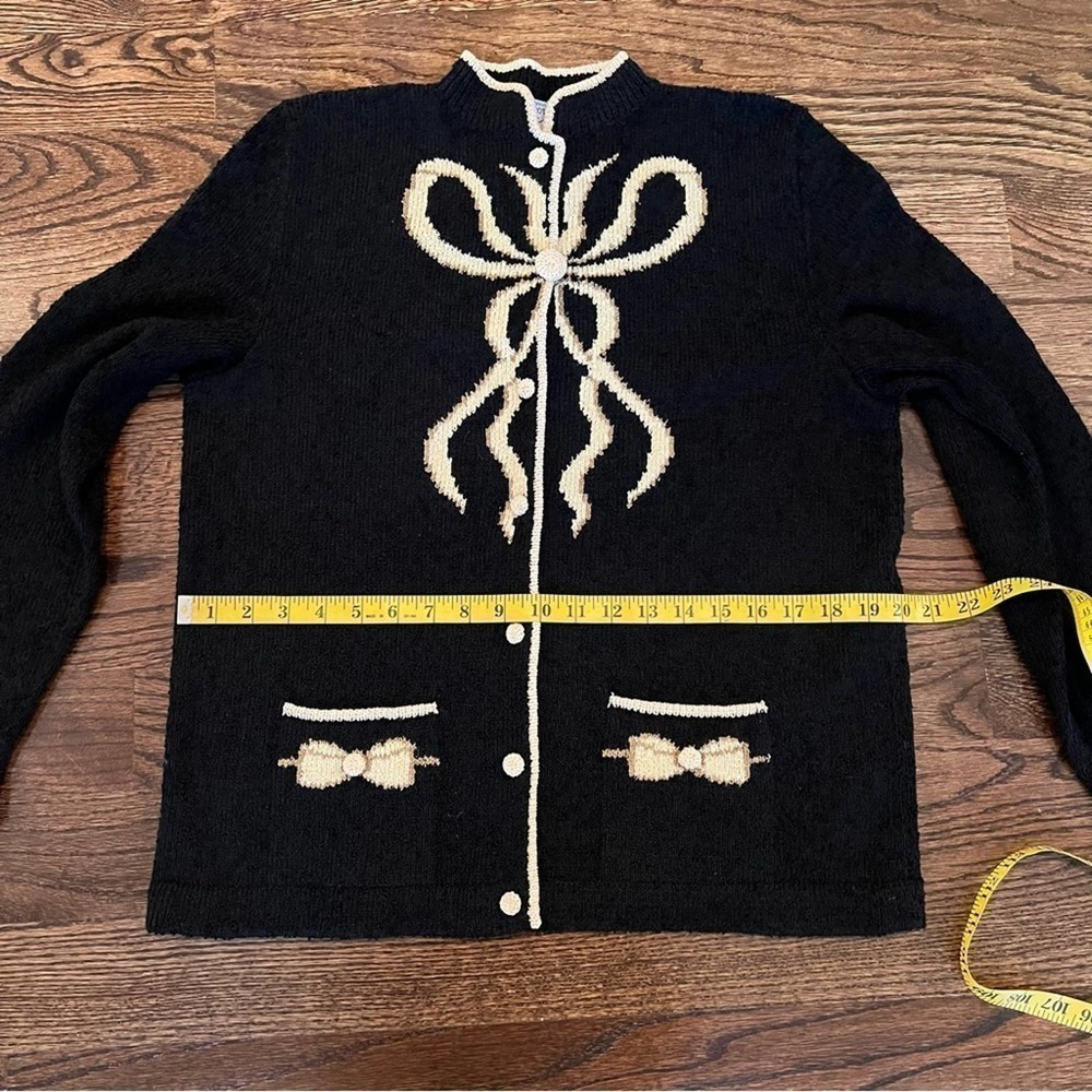 South Cotton Light, Black Knit Sweater - Picture 10 of 12